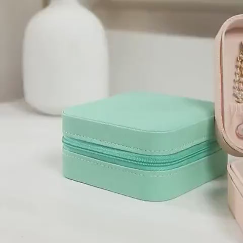 Portable Travel Jewelry Storage Box