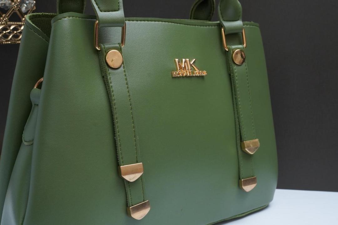 Ladies PU LEATHER  top handle shoulder handbags.