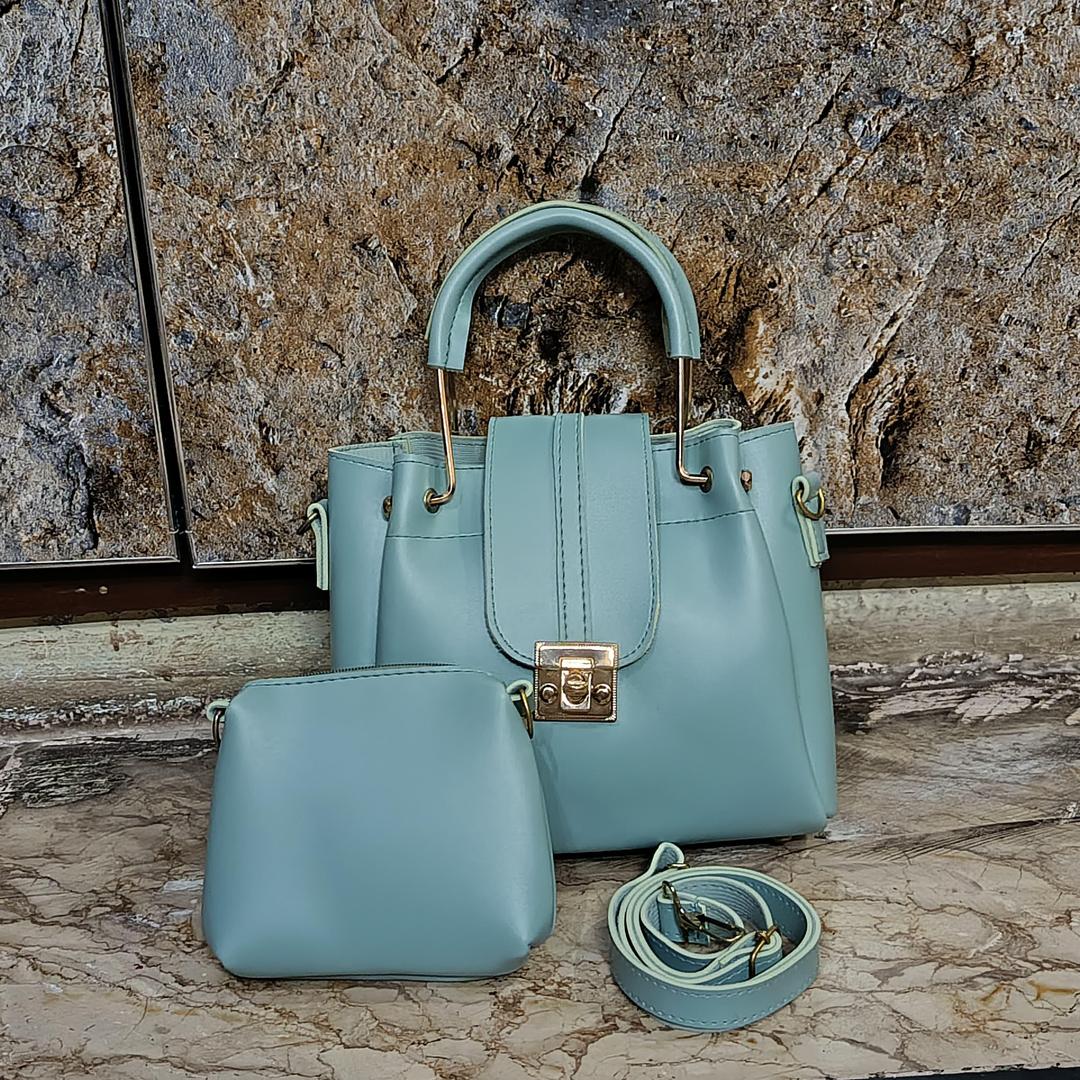 Ladies PU leather Crossbody bag set
