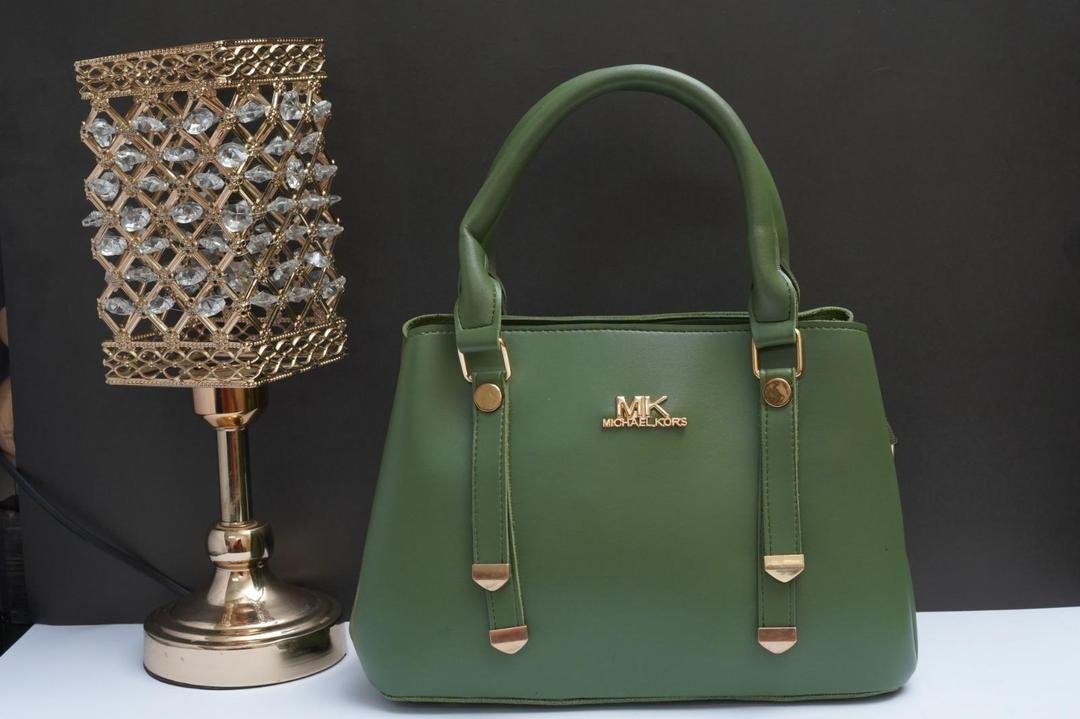 Ladies PU LEATHER  top handle shoulder handbags.