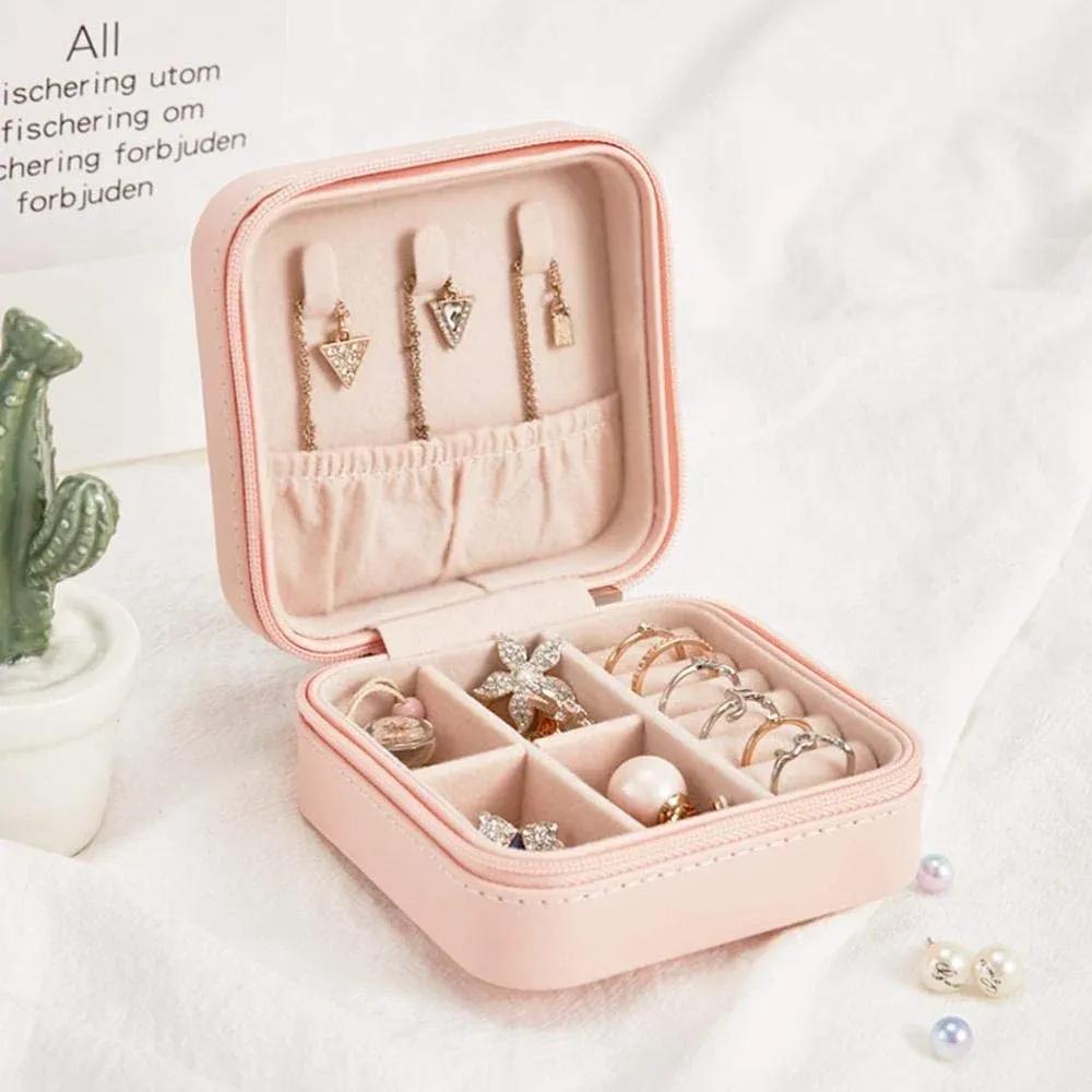 Portable Travel Jewelry Storage Box