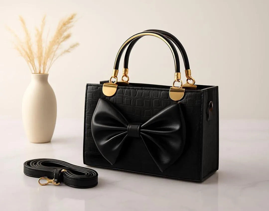 Aria Minimalist Leather Shoulder Bag – Premium Plain Grain Finish