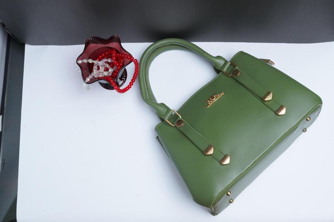 Ladies PU LEATHER  top handle shoulder handbags.