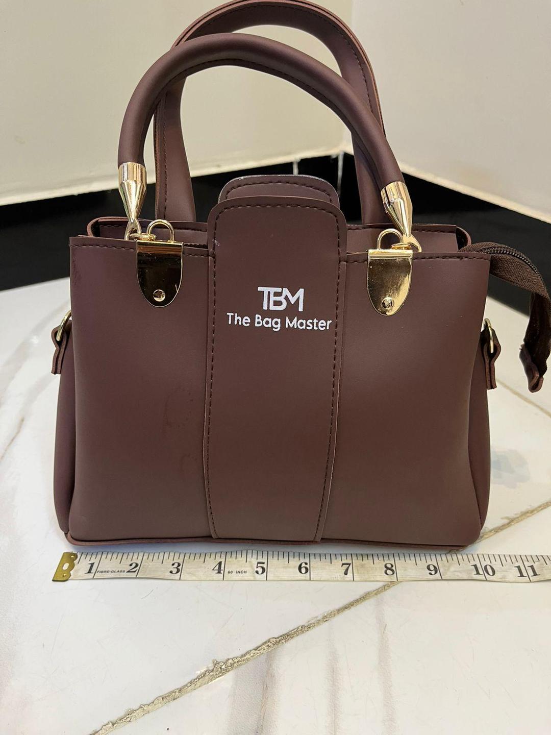 Premium 3-in-1 Ladies Handbag Trio | Textured Rexine Collection